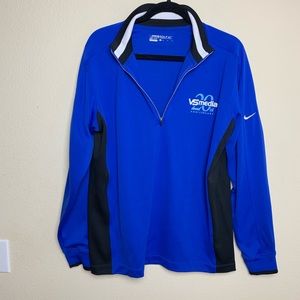 NIKE Golf Dri-Fit quarter zip pullover